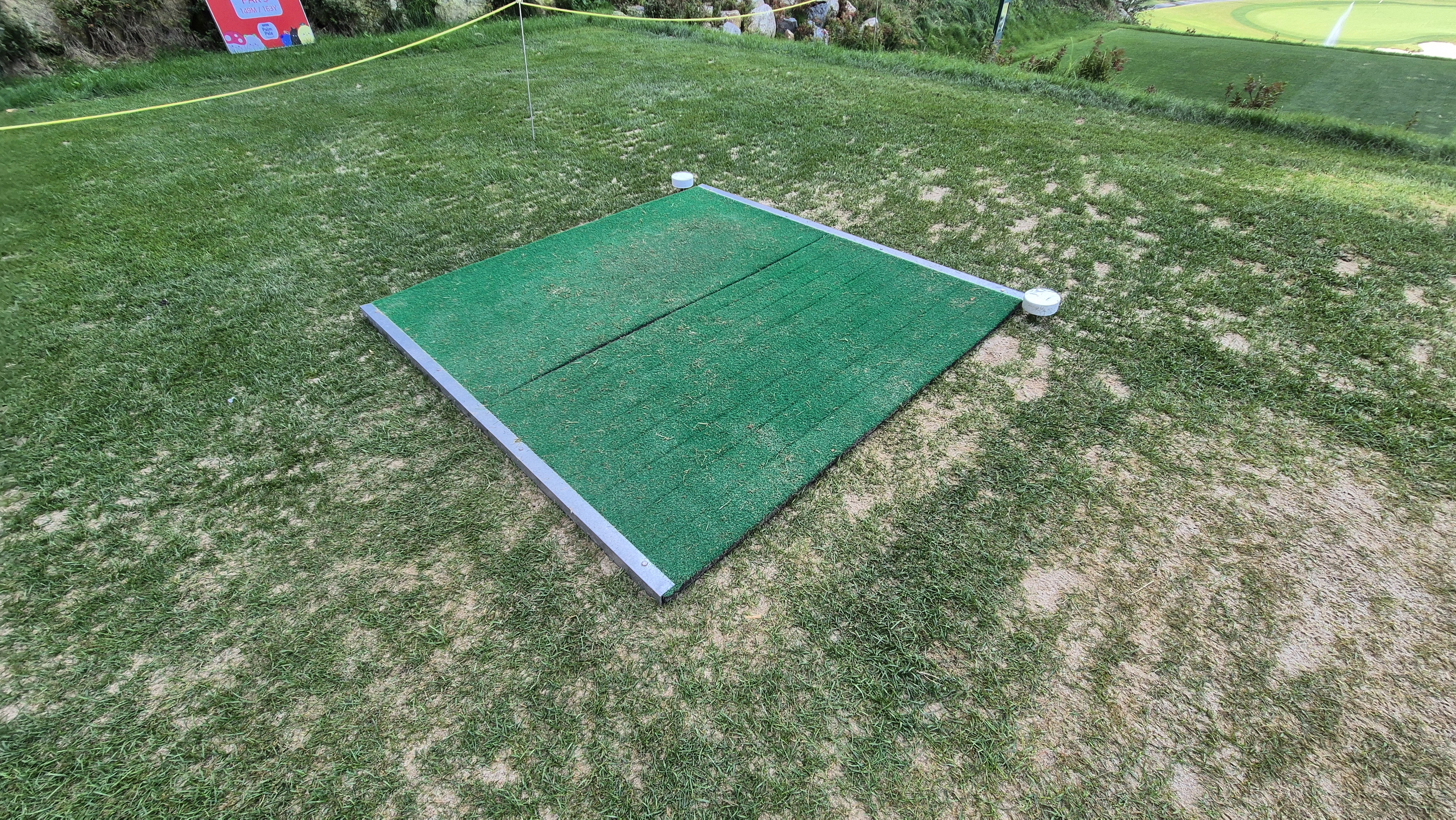 오로라cc 티잉구역 상태