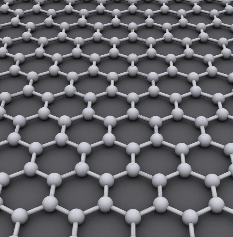 Graphen은 원자 크기의 벌집 격자