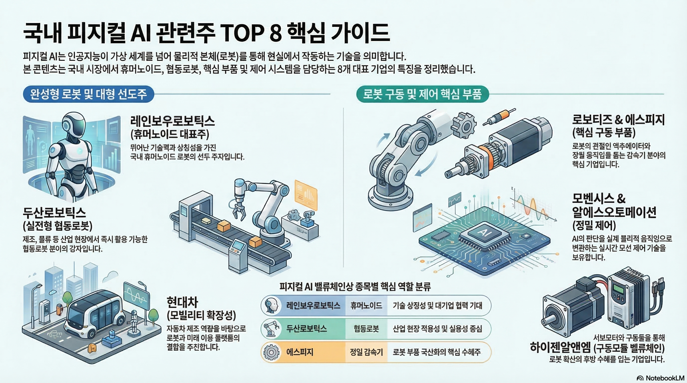 피지컬AI 관련주, TOP8