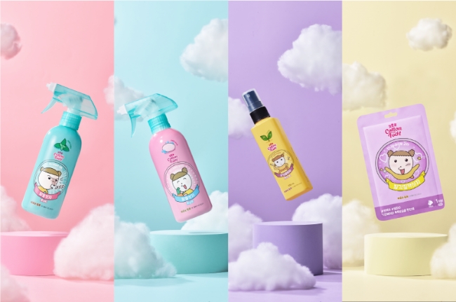 LG생활건강 '온더바디', 네이버 웹툰 '마루는 강쥐' 콜라보 에디션 4종