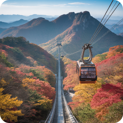 내장산국립공원(케이블카) 가상 이미지