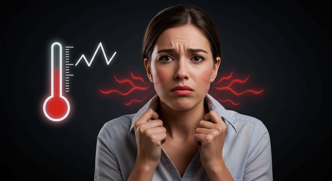 갱년기 안면홍조 증상과 치료법 (+ 갱년기 안면홍조에 좋은 건강식품)