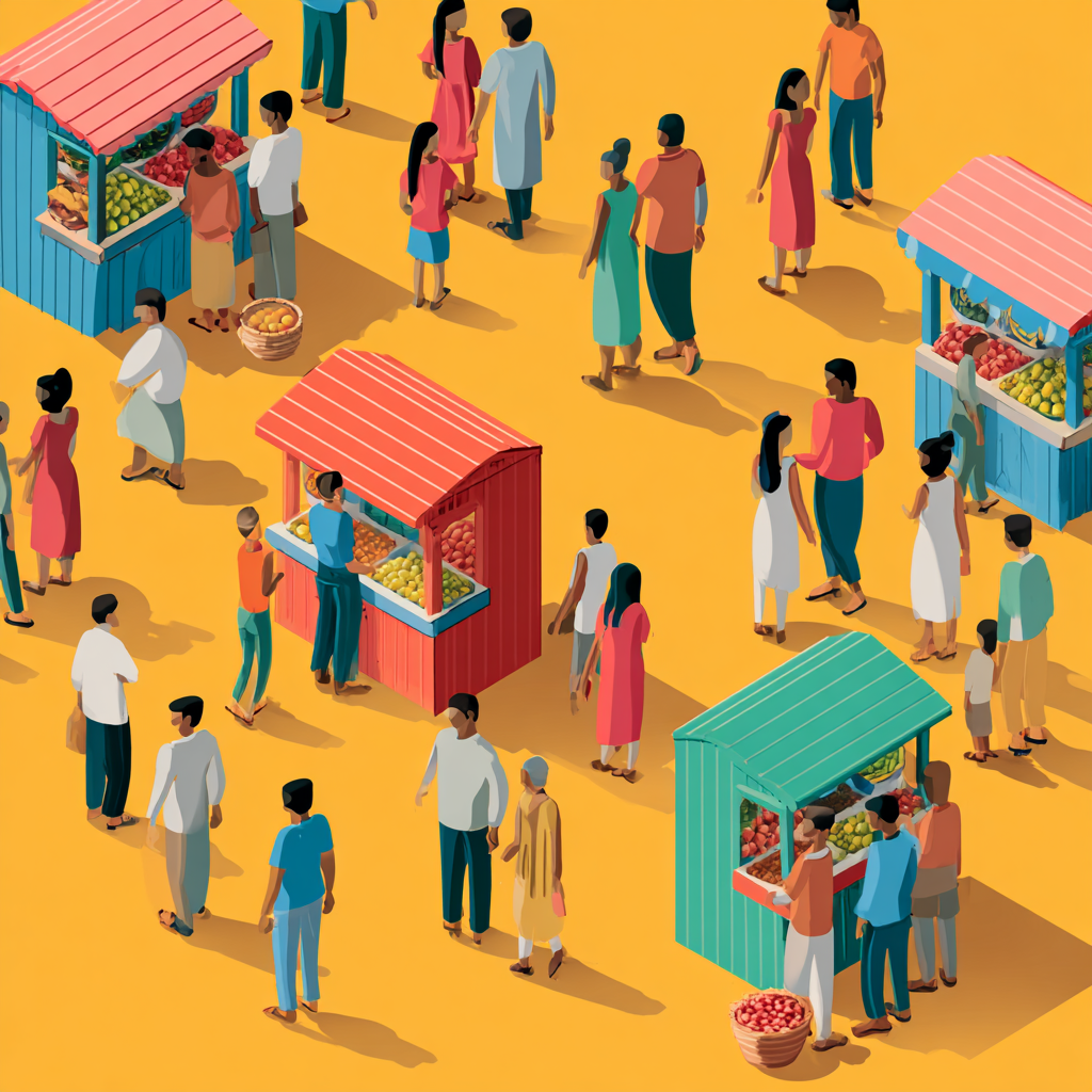 상생소비복권 구조와 지역 상권에 혜택이 돌아가는 선순환 소비 시스템 설명