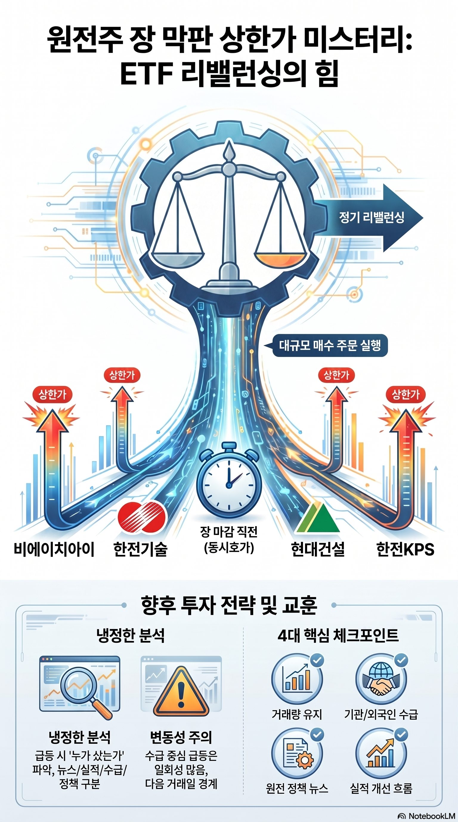 현대건설, 우리기술 상한가 이유