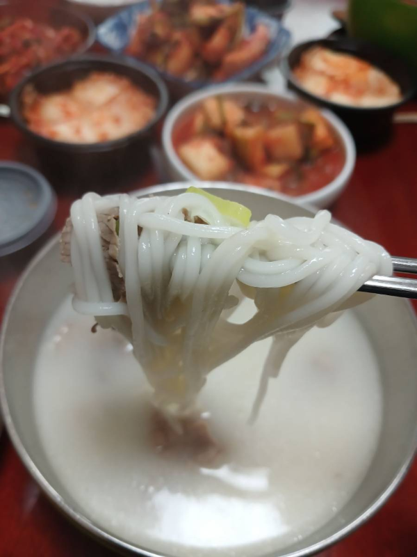 한촌설렁탕 한젓가락