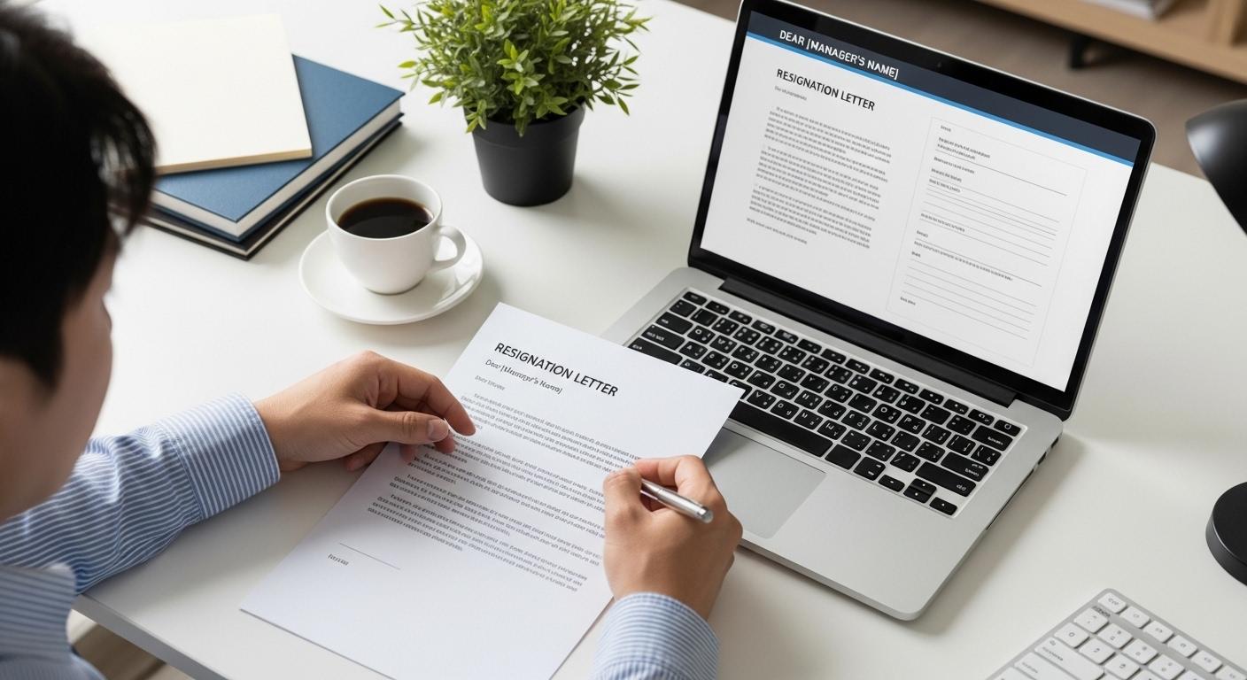 사직서 작성방법