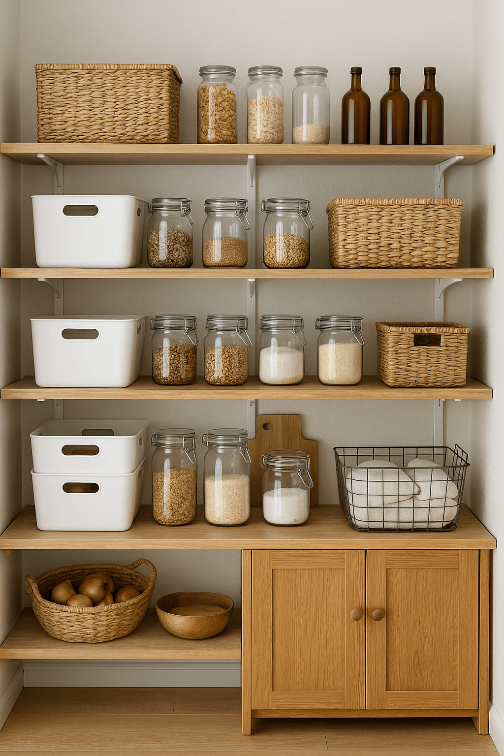 팬트리 공간 정리 팁으로 집안 수납 효율을 높이는 방법