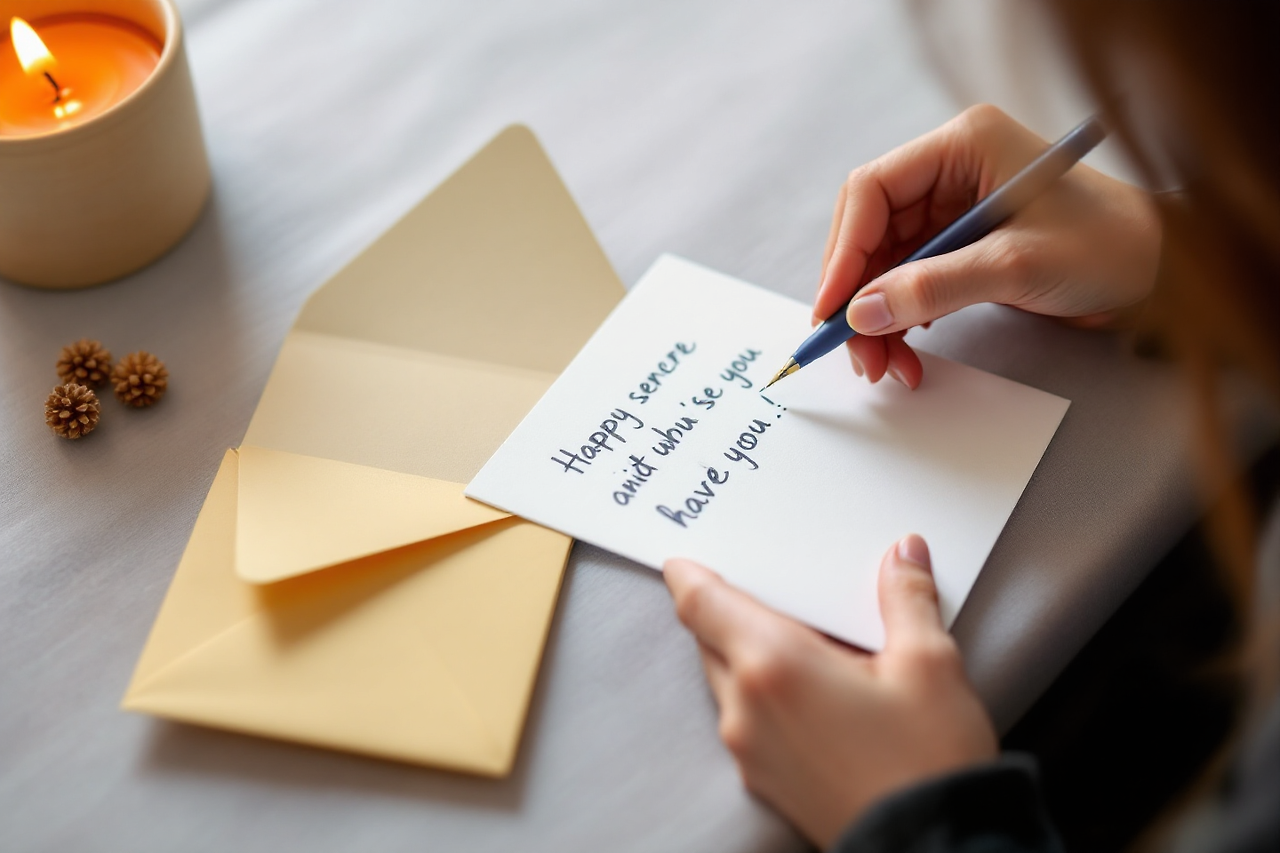 정성이 담긴 편지