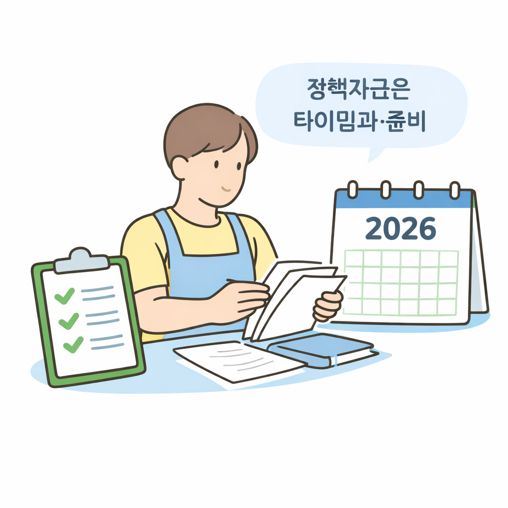 2026 소상공인 정책자금