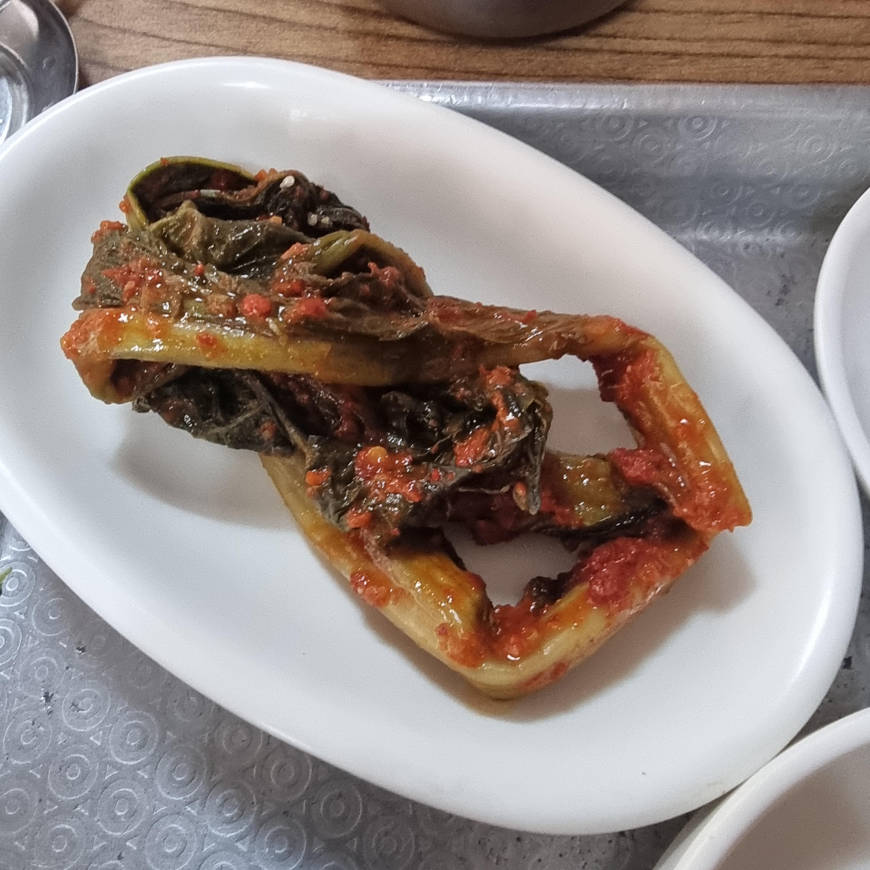 갓김치