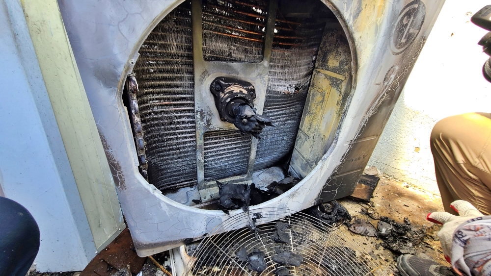 중구 동성로 에어컨 실외기 화재, 대구소방