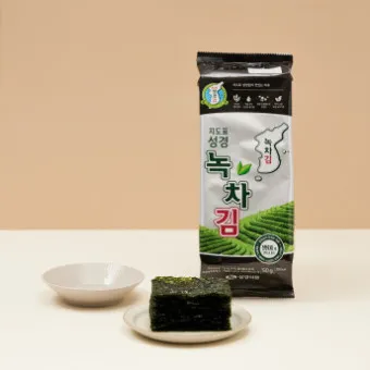 지도표 성경김 녹차김 선물세트 도시락김 맛 내돈내산 리뷰_3