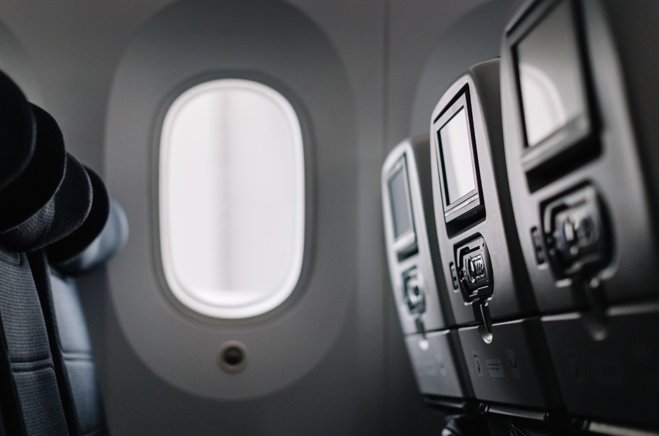 비행기 기내사진