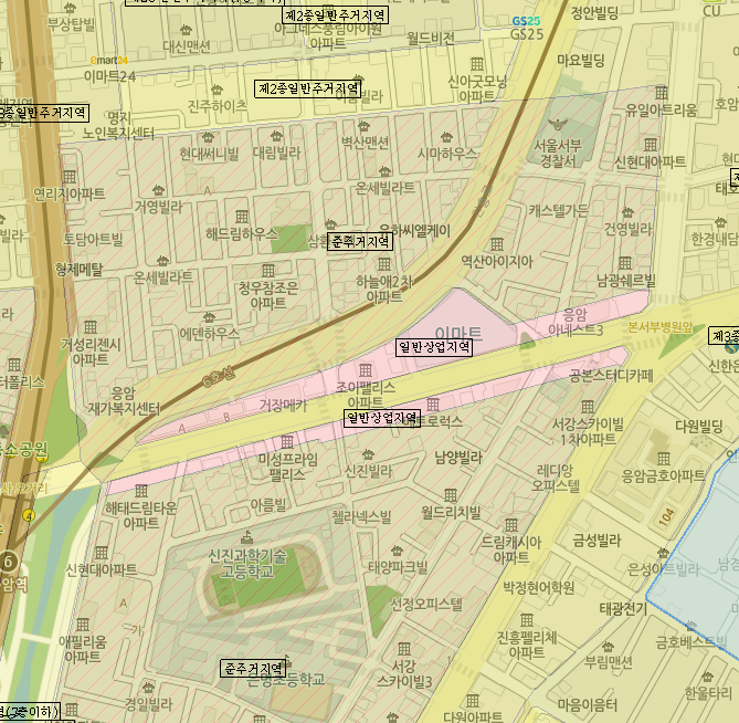 은평구 상업지역