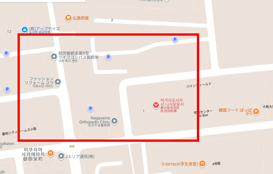 일본지도 한글판 한눈에 보기
