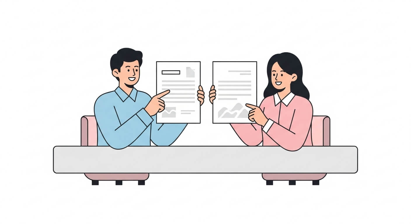 근로장려금과 자녀장려금의 차이를 비교하는 장면 2