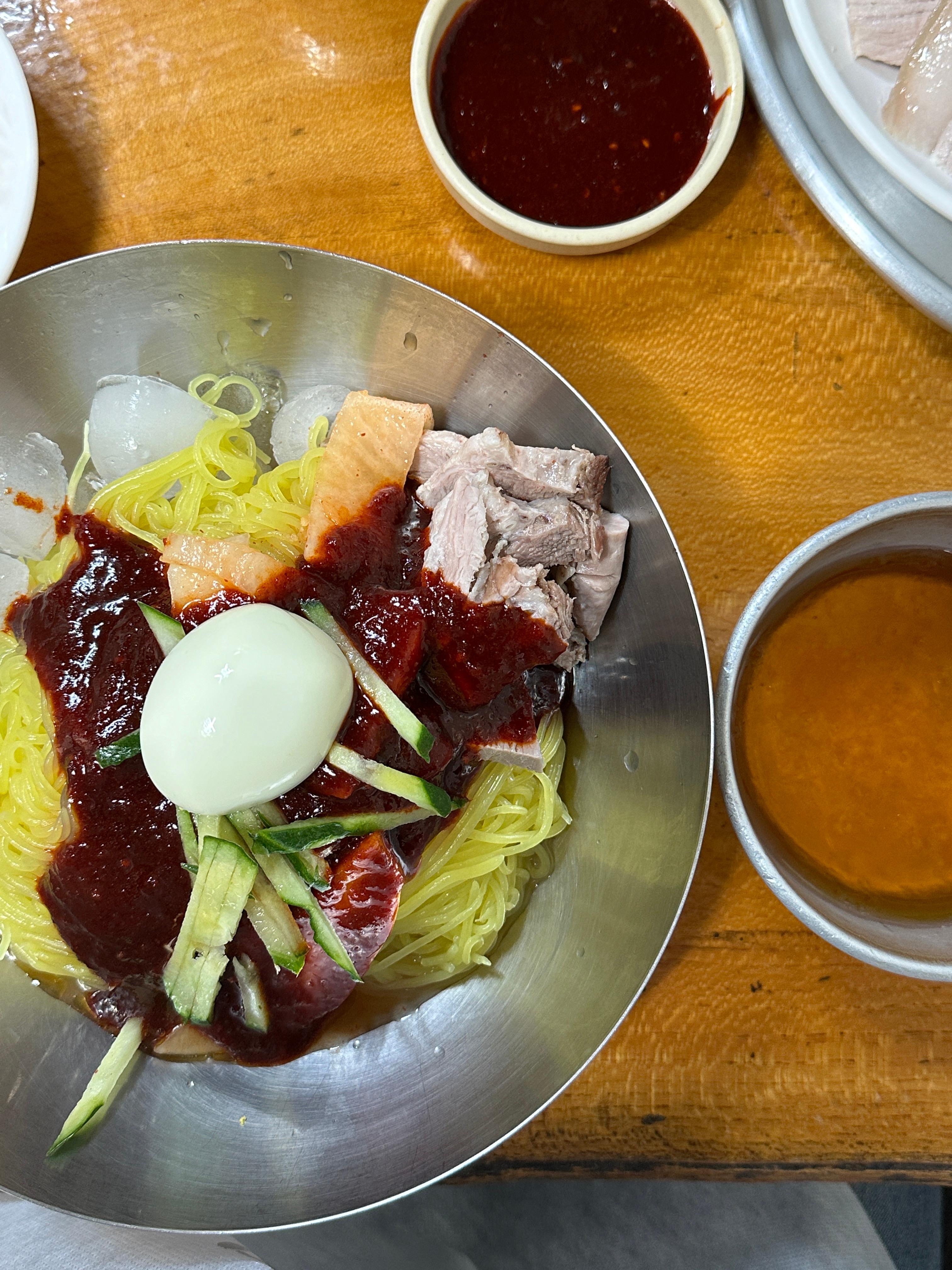 영해식당 비빔밀면