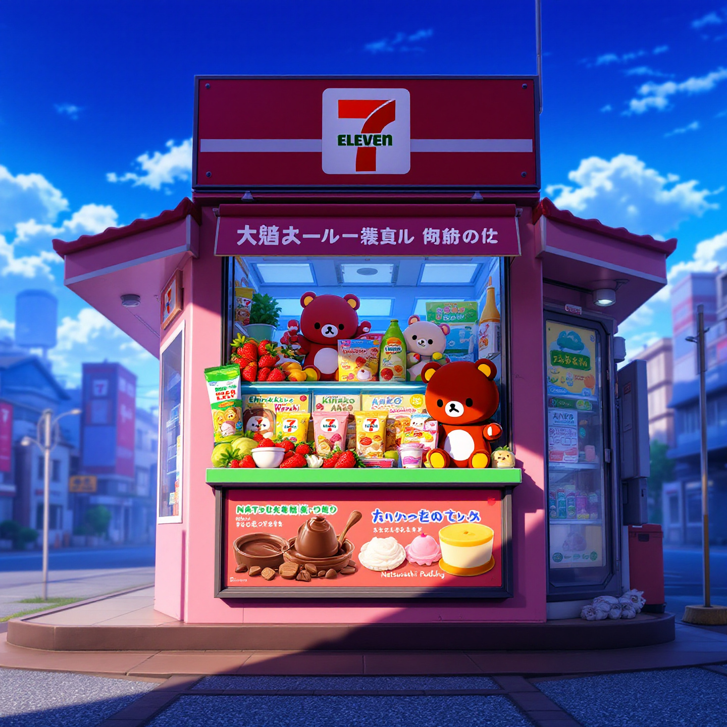 일본 편의점 AI 생성 이미지