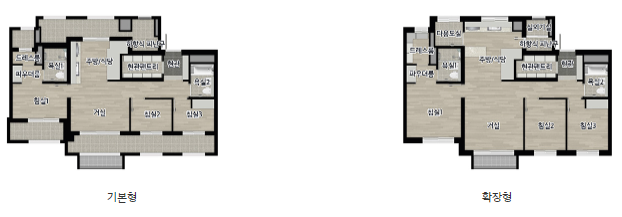 e편한세상 에코델타 센터포인트 - 71A 평면도