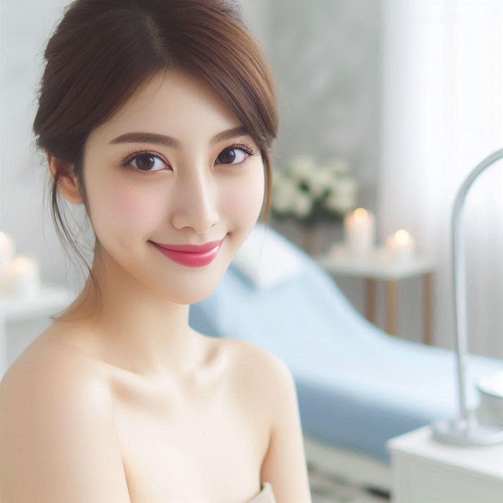 피부,체형관리 샵 배경