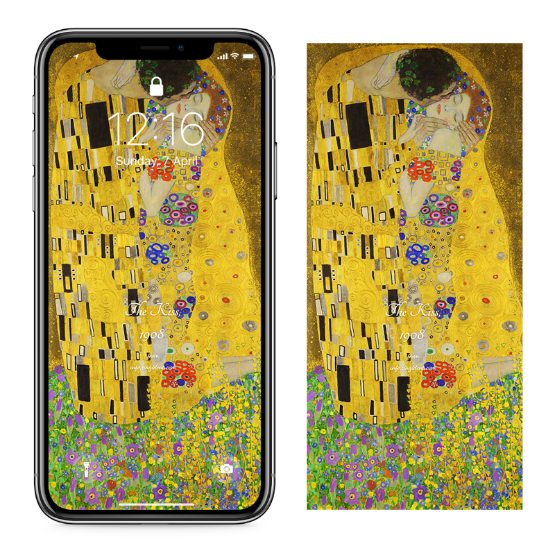 11 클림트 키스 C - Gustav Klimt 클림트배경화면