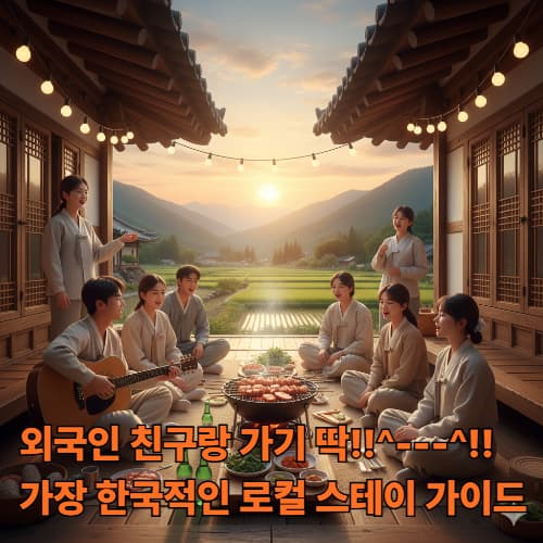 외국인도 반한 K-시골! 아궁이와 툇마루가 있는 감성 한옥 투어