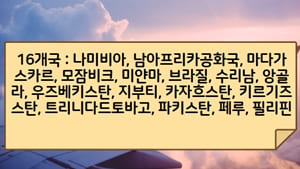 해외입국자-자가격리-면제-제외국가