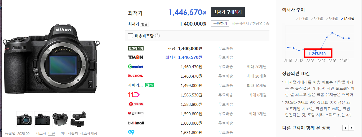 니콘 Z5 풀프 미러리스. 장점과 단점