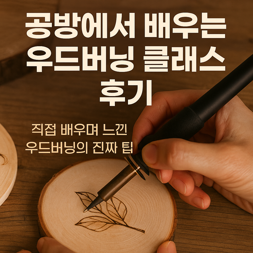 공방 체험 실전 노하우
