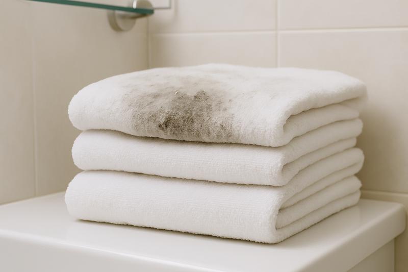 과탄산소다로 수건 냄새 제거