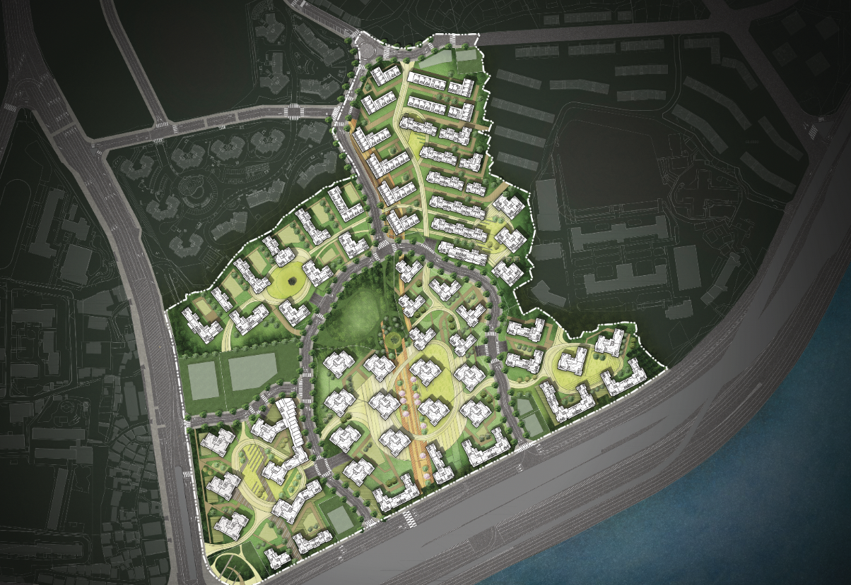 한남5구역 배치도