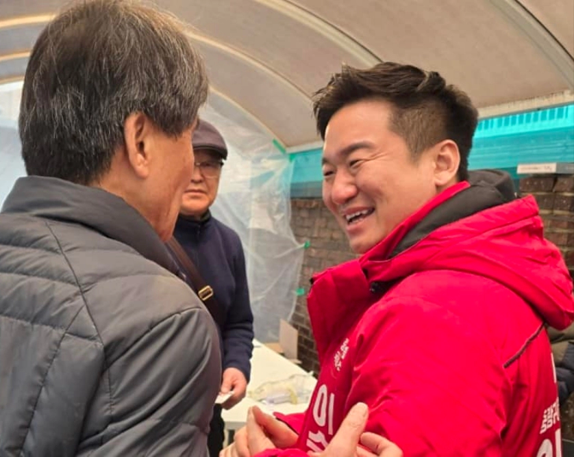 국민의힘 이승환 후보 중랑을 지역구 지지율 여론조사