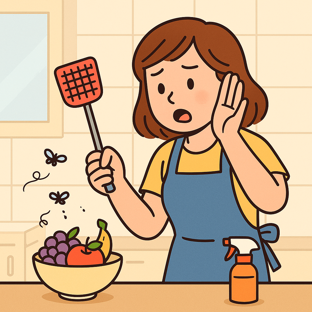 초파리의 계절이 돌아왔다