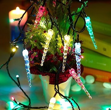 트리 조명 사진