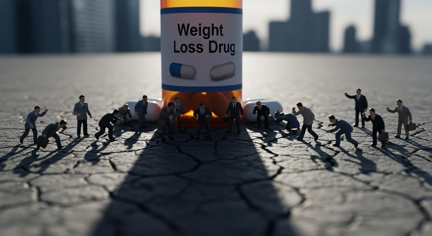 비만약 위고비 열풍에 떨고있는 회사들