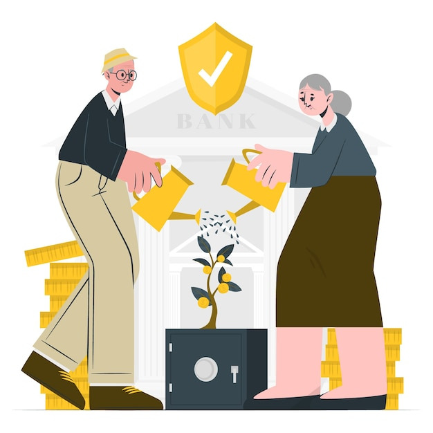 Pension Illustration