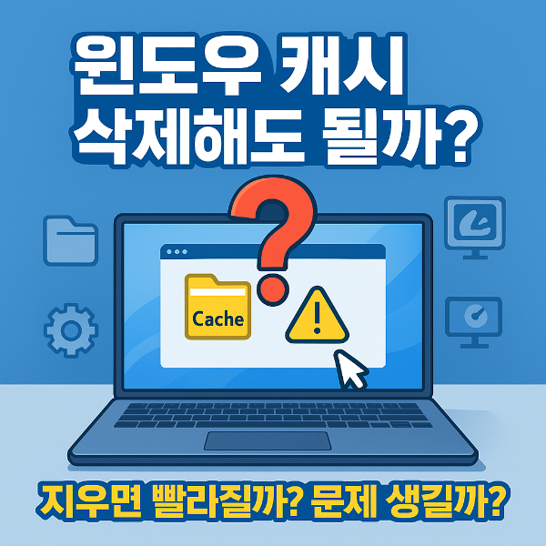 윈도우 캐시 썸네일 이미지입니다.