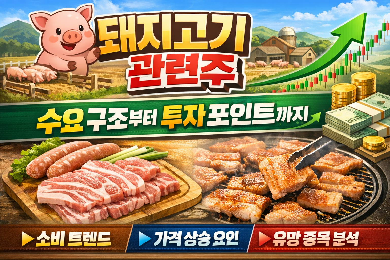 돼지고기 관련주