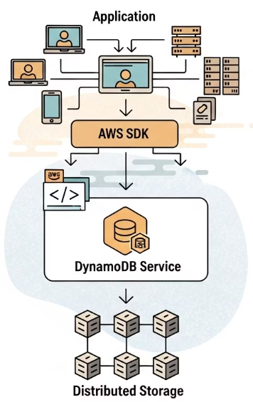 DynamoDB 아키텍처 예시 이미지