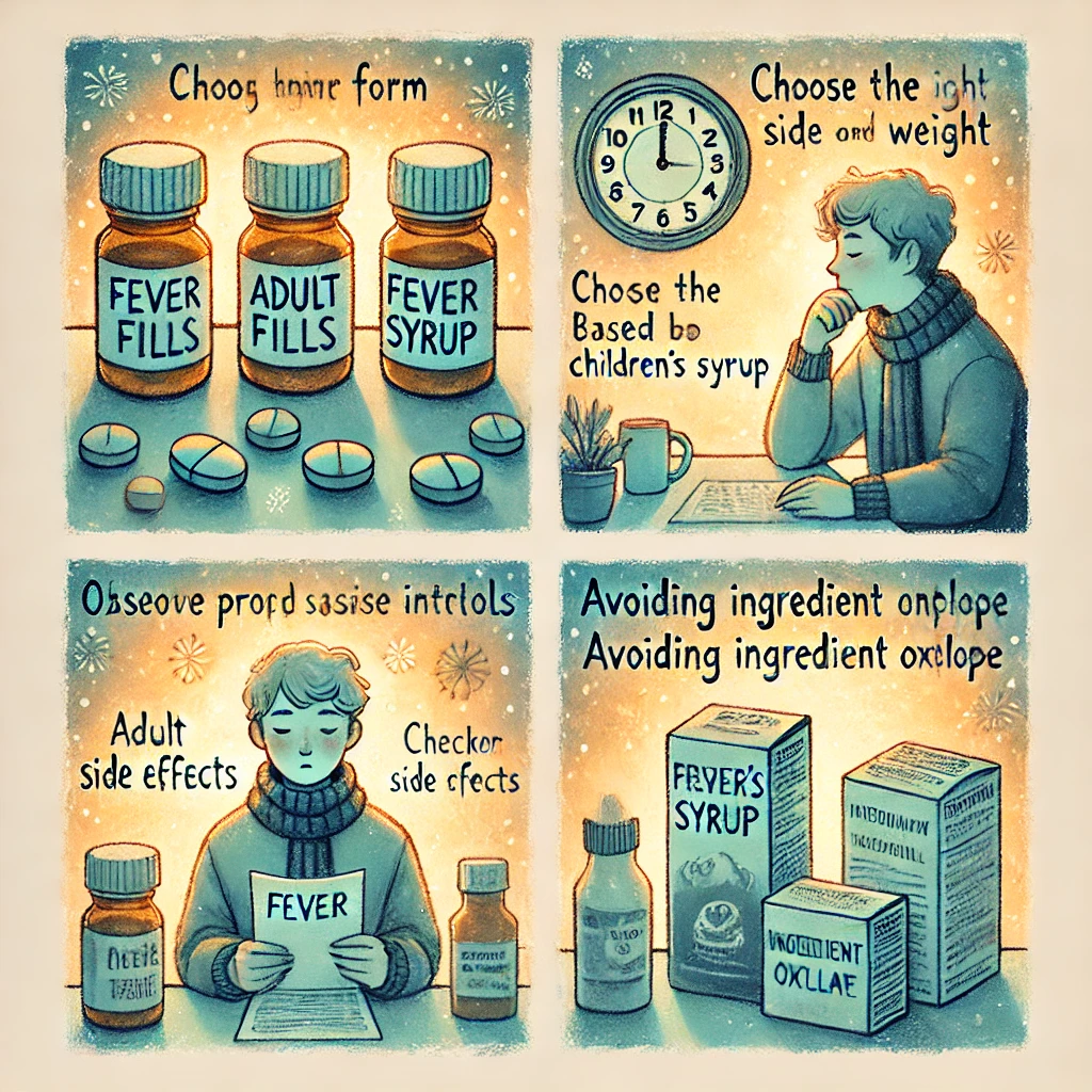 성인 어린이 해열제 종류 성분 효능 관련 사진