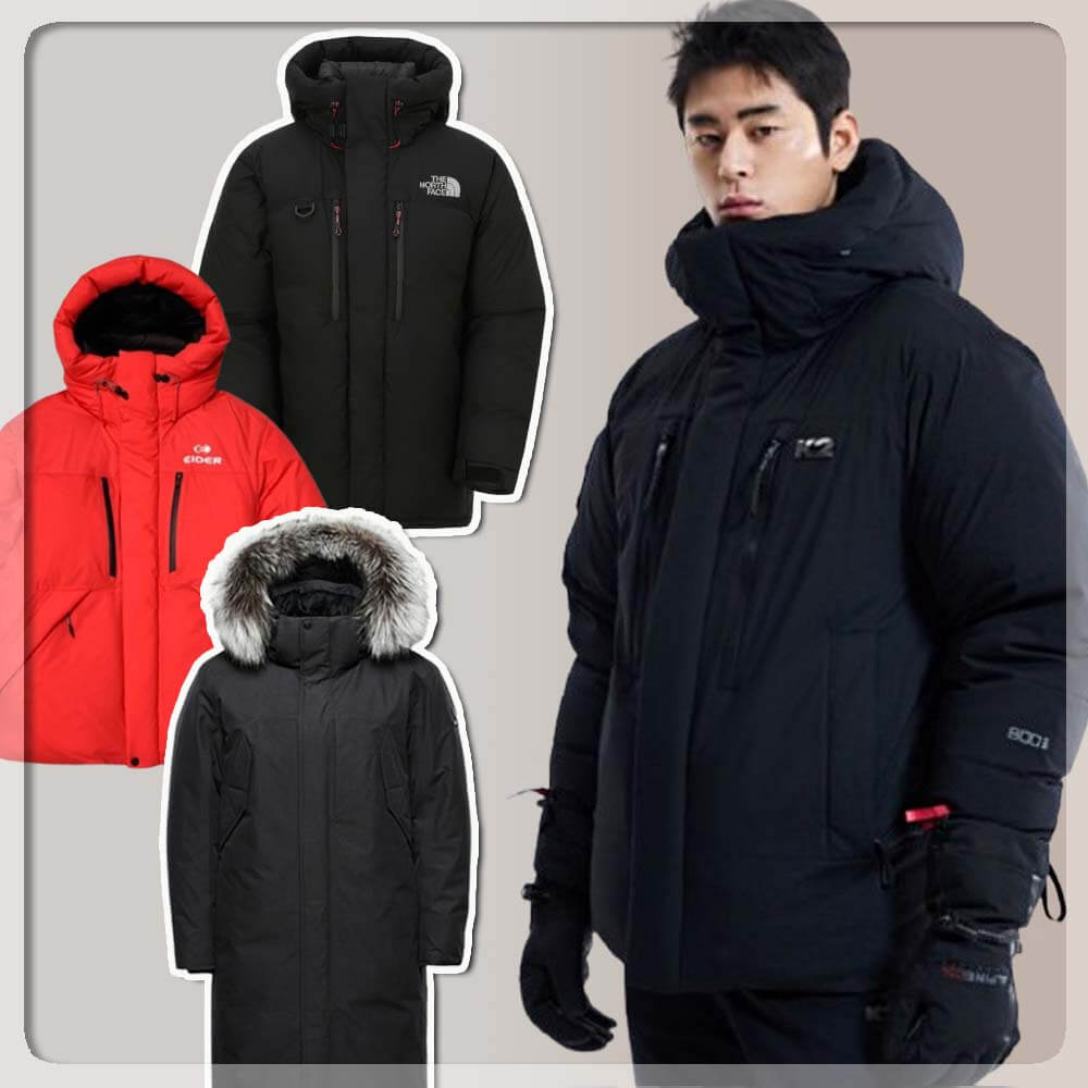 남성 헤비구스다운 패딩