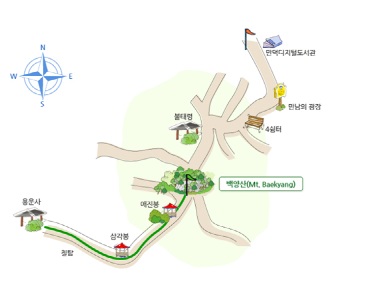백양산 등산코스