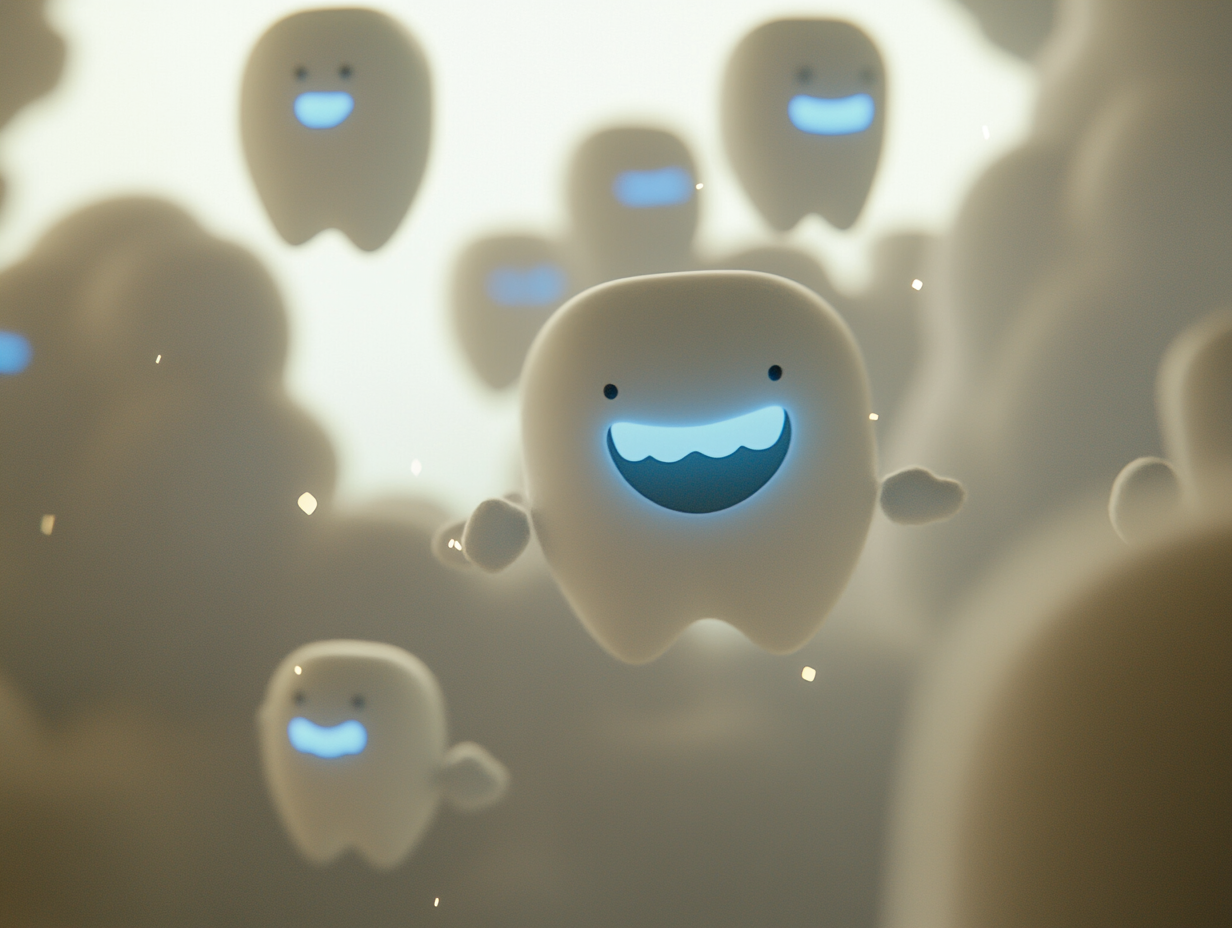 사랑니 발치 후 치아 미백