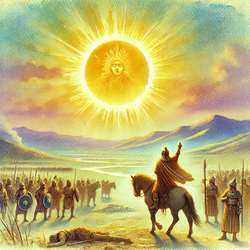 태양을 멈추게 하신 하나님