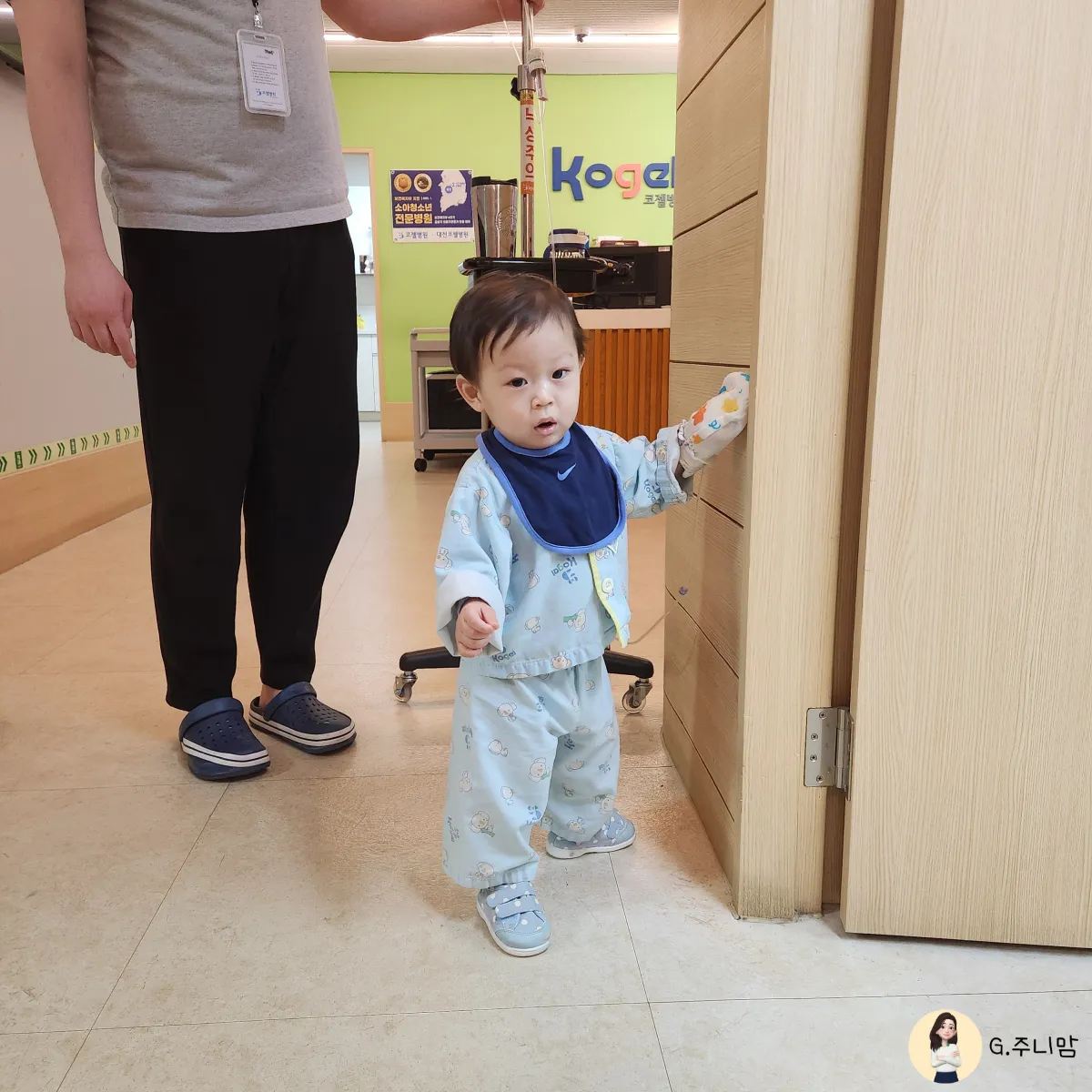 폐렴-입원치료-아기