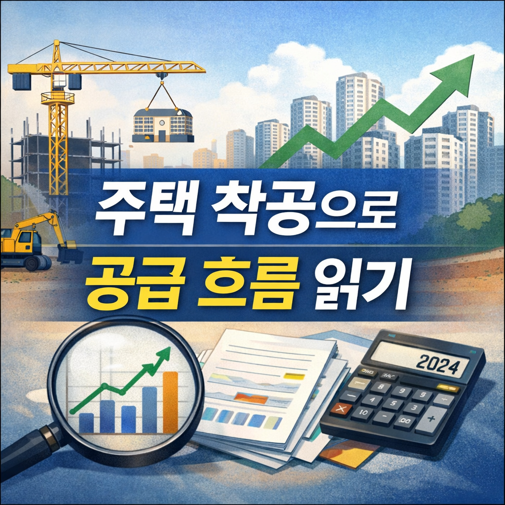 주택 착공으로 공급 흐름 읽기
