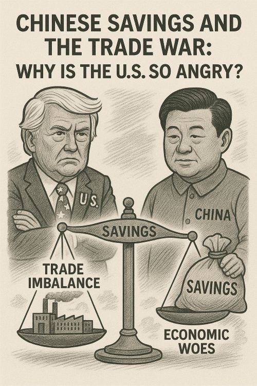 미국의 손발을 묶은 중국 저축
