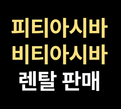 비티아시바 임대 피티아시바 대여