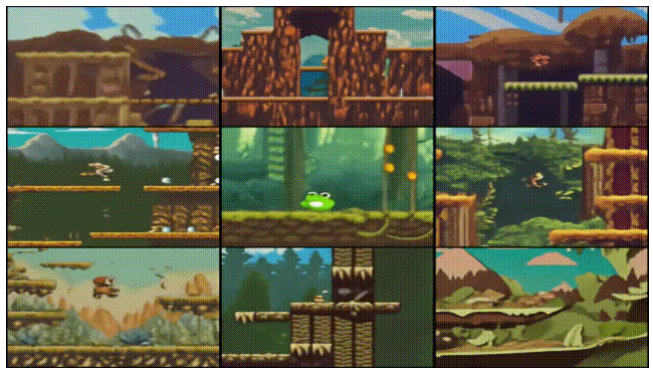 구글 딥마인드의 새로운 AI 지니(Genie) 소개(이미지출처- google)