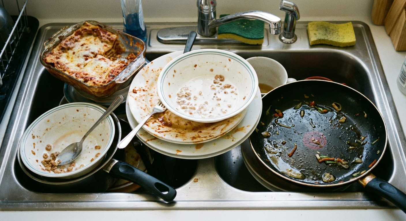 식기세척기 냄새 원인